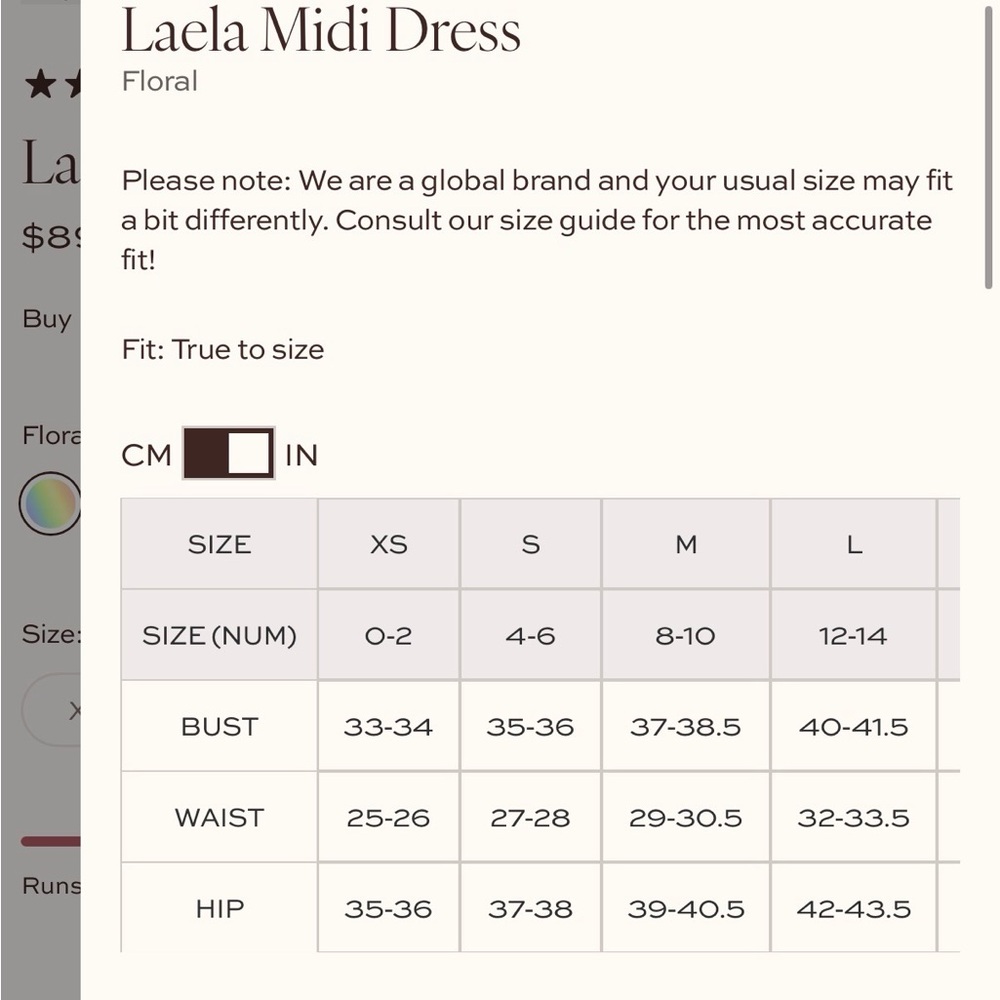 Laela Midi Dress Petal & Pup - Picture 6 of 7